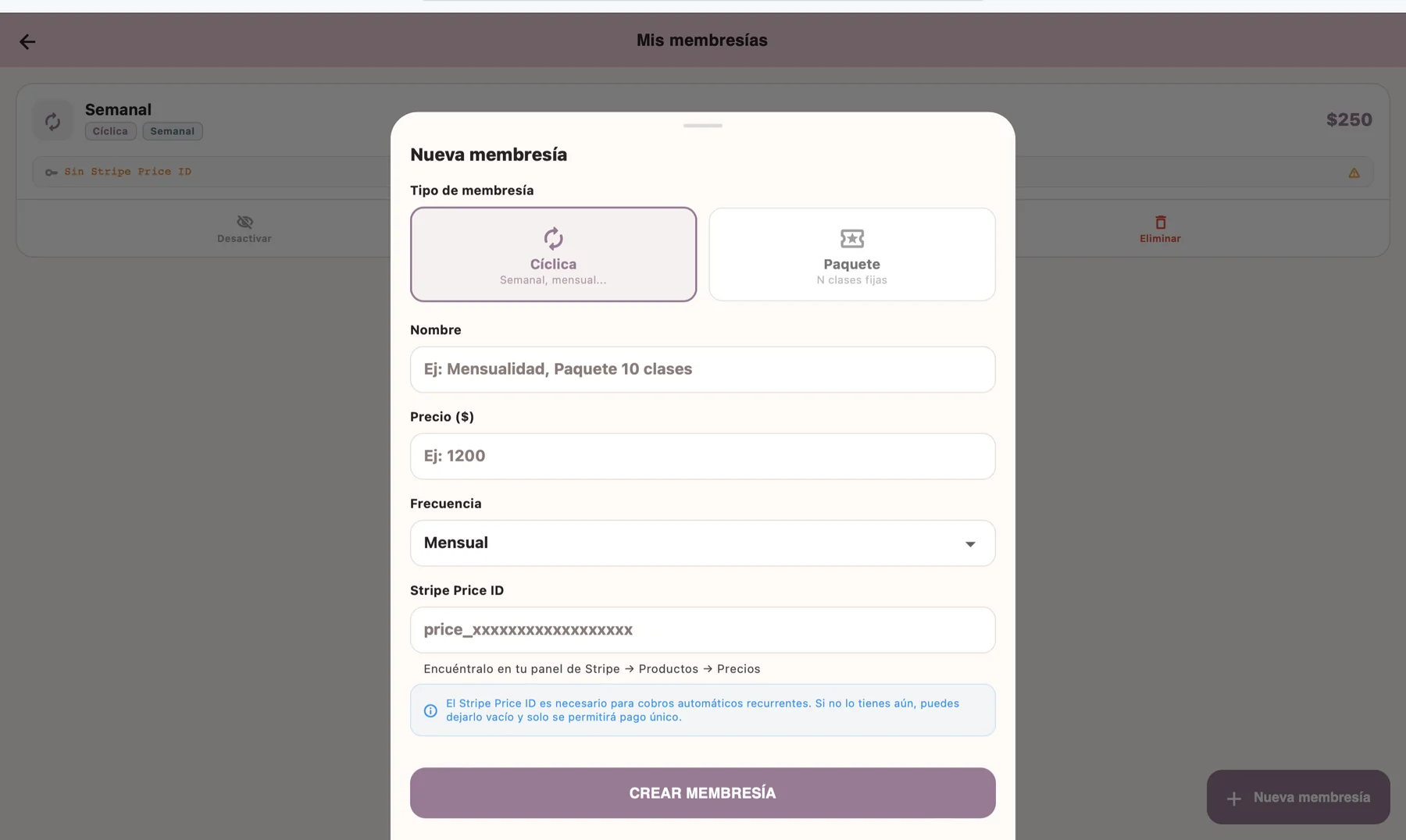 Renovación de membresía