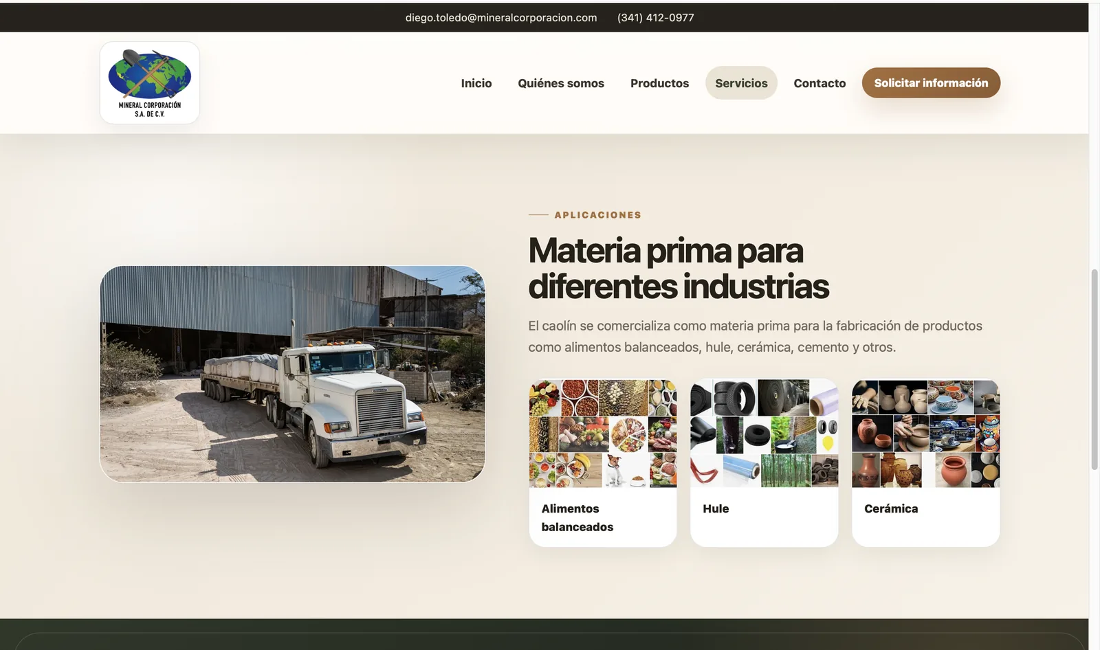 Galería / contenido visual del sitio